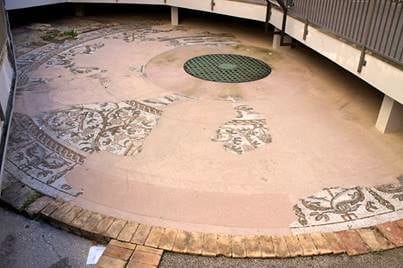 Mosaico paleocristiano- Via Canoniche Treviso