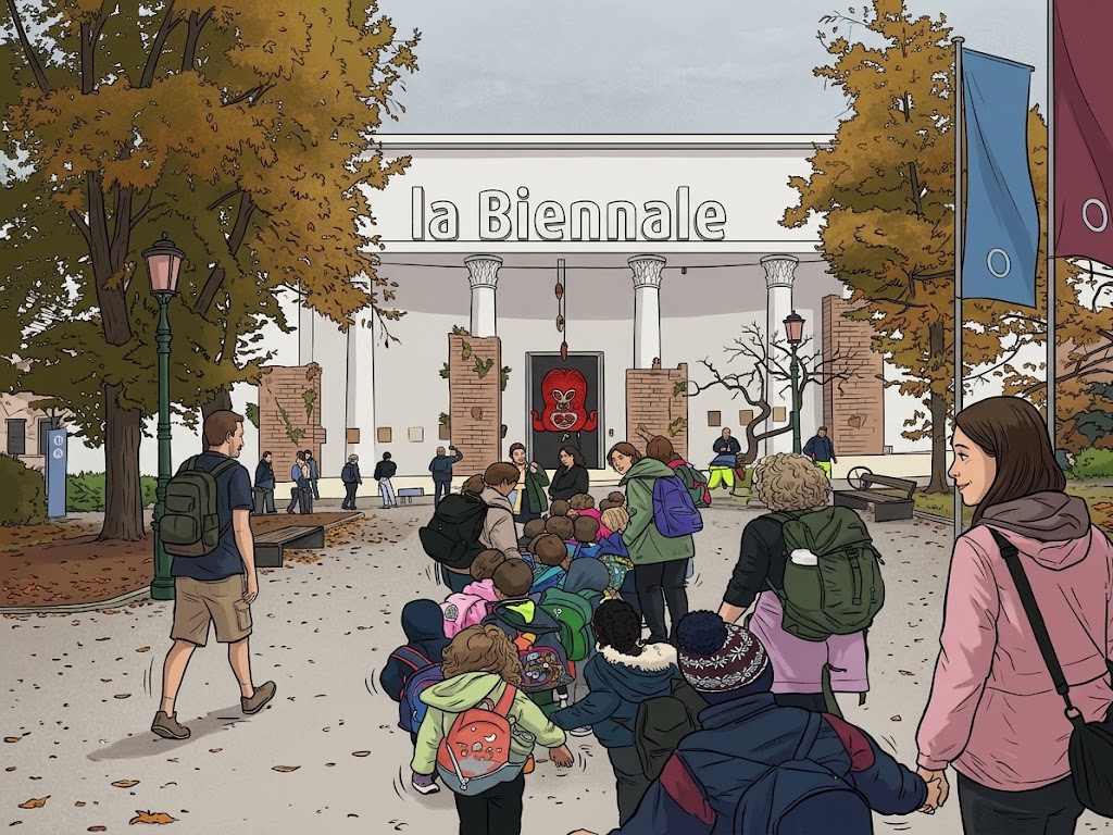 Nuvole in viaggio, sole a Venezia: la Scuola dell’Infanzia conquista la Biennale!