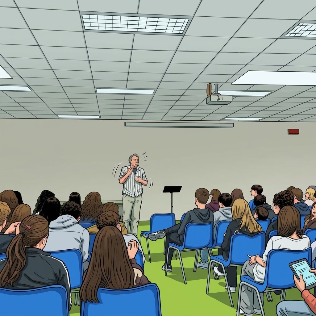 Incontro con l'autore alla Scuola Secondaria Crespani di Badoere